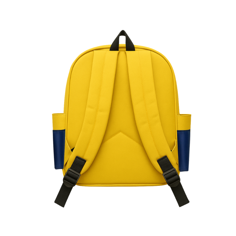 bright gold purse with chain